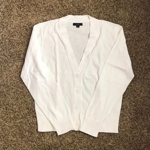 J. Crew v neck button up cardigan
